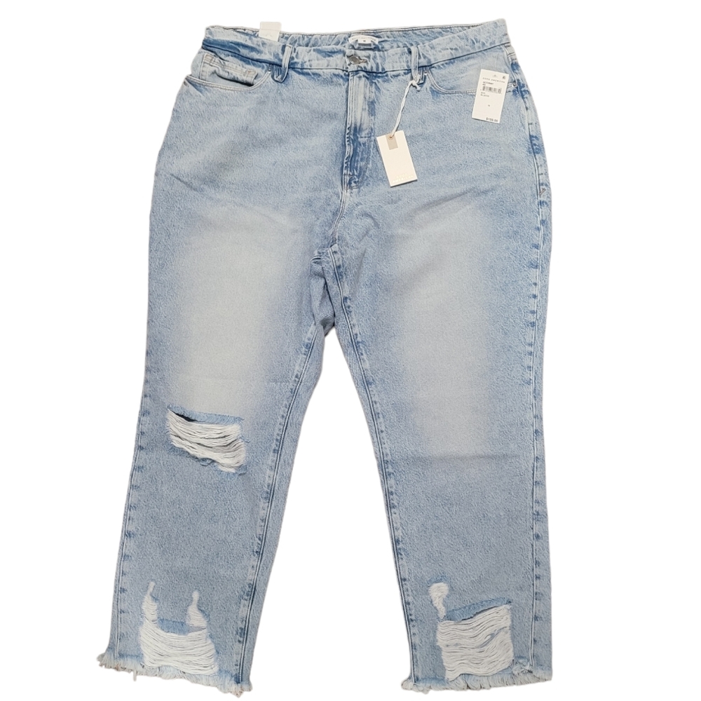 NWT Good American Good Classic High Rise Jeans size 16